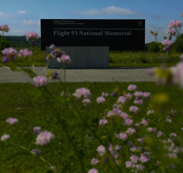 Flight 93 National Memorial Sign