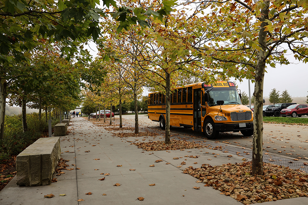 Bus at Plaza