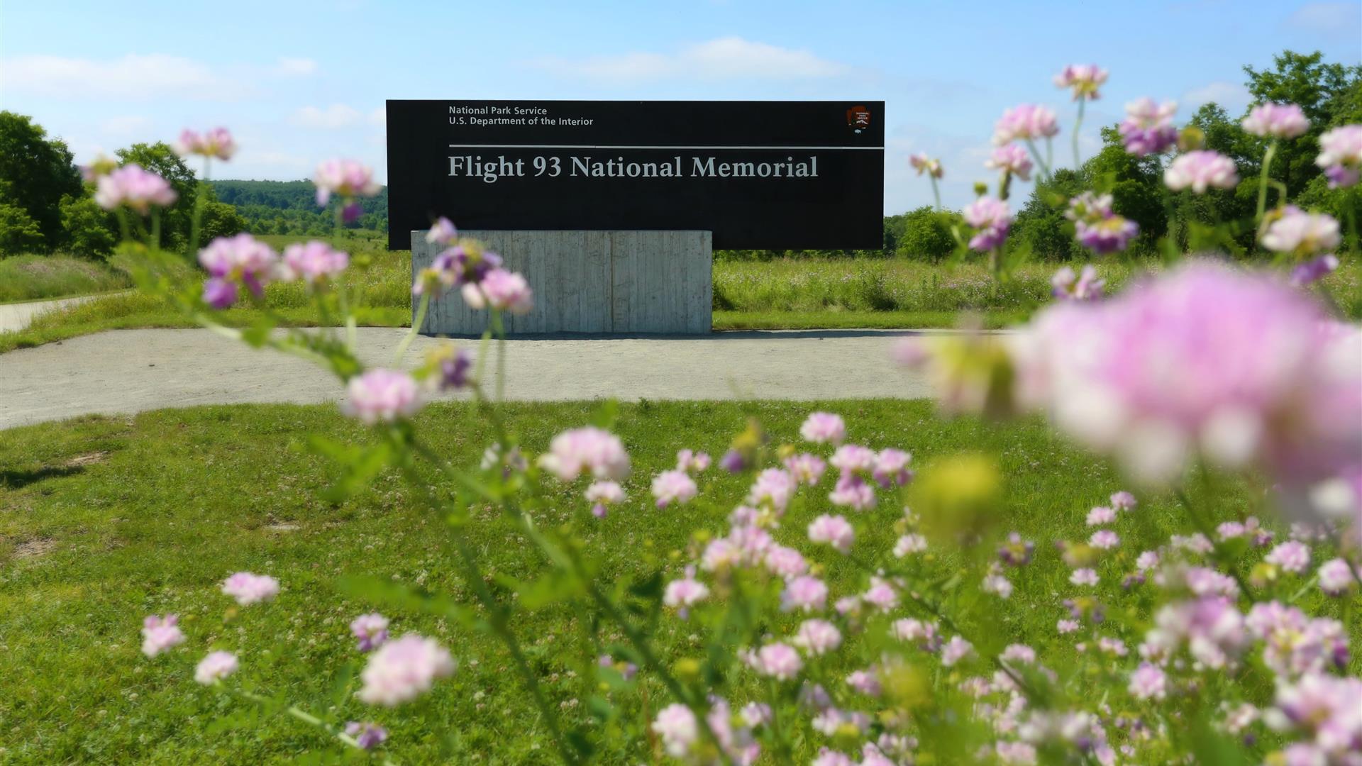 Flight 93 National Park Sign